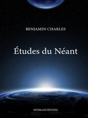 cover image of Études du néant